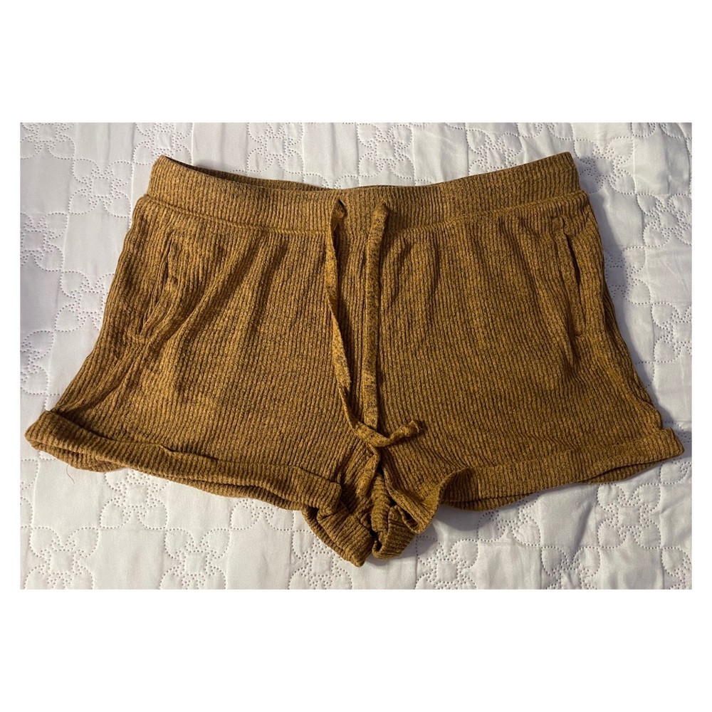 2 Pack- Ribbed shorties 🤎💜